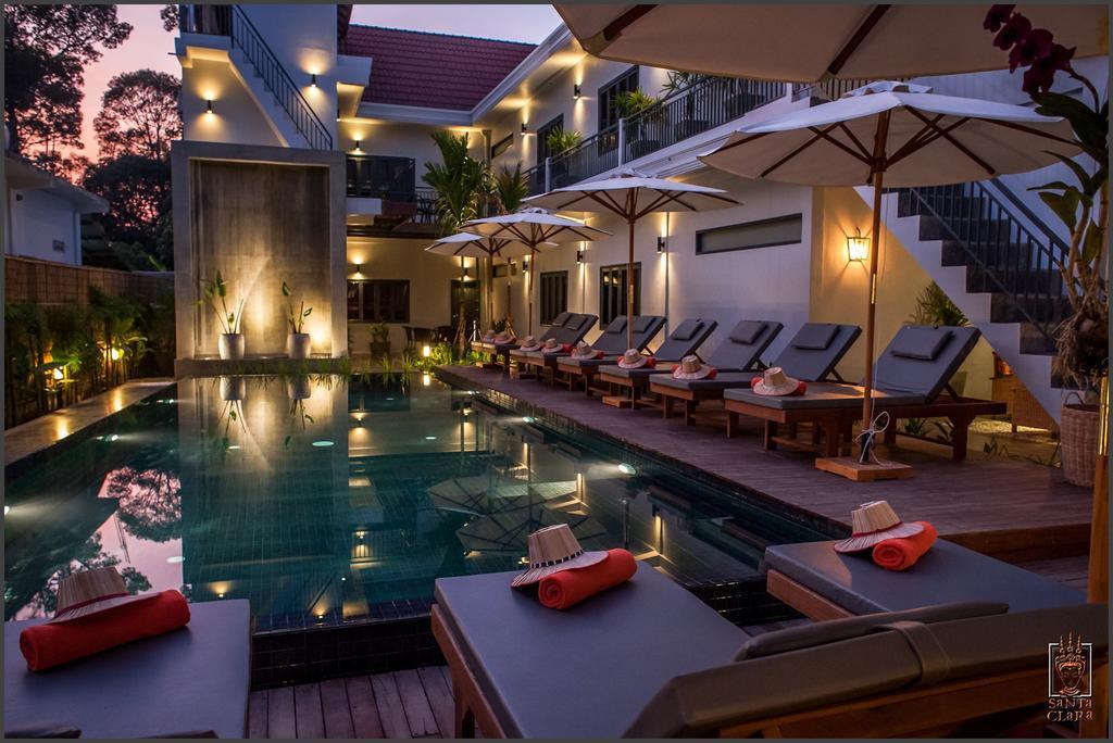 ซานตาคลารา บูทิก โฮเต็ล Hotel เสียมราฐ ภายนอก รูปภาพ