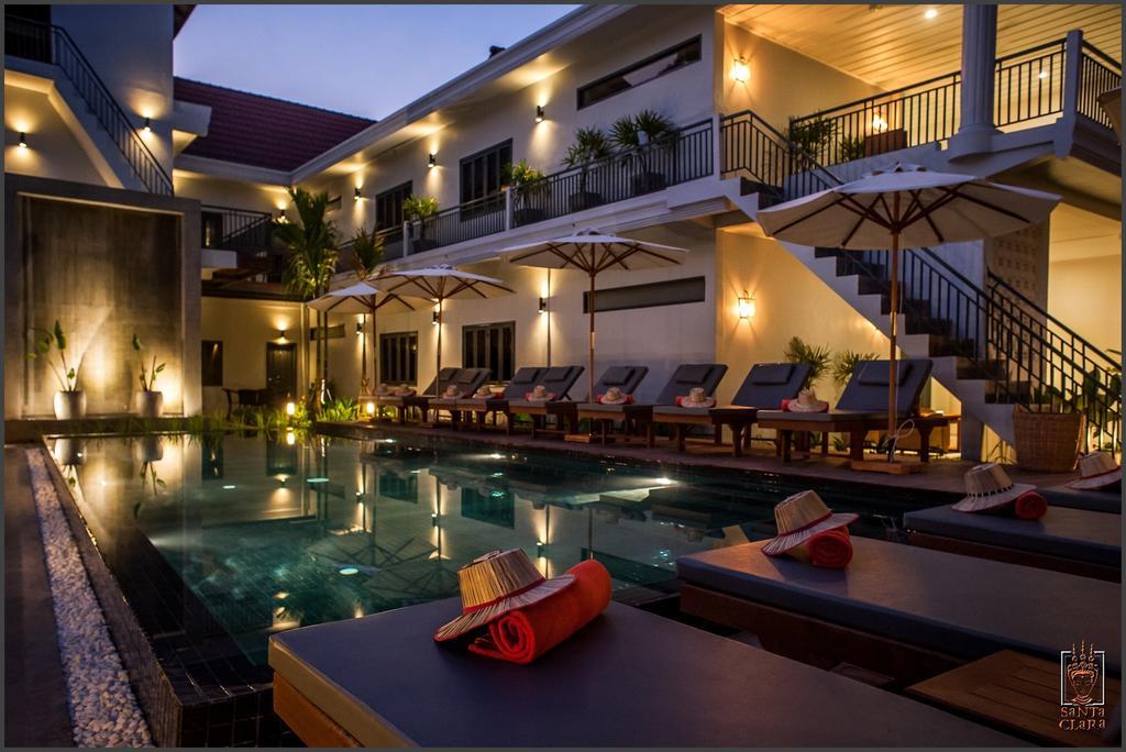 ซานตาคลารา บูทิก โฮเต็ล Hotel เสียมราฐ ภายนอก รูปภาพ