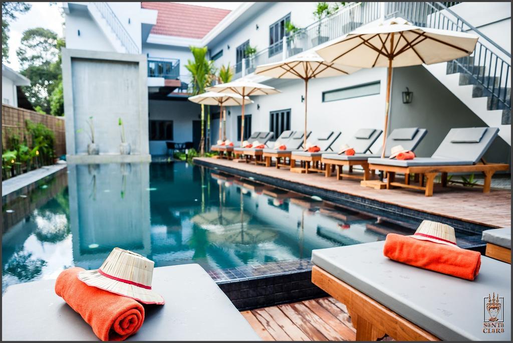 ซานตาคลารา บูทิก โฮเต็ล Hotel เสียมราฐ ภายนอก รูปภาพ