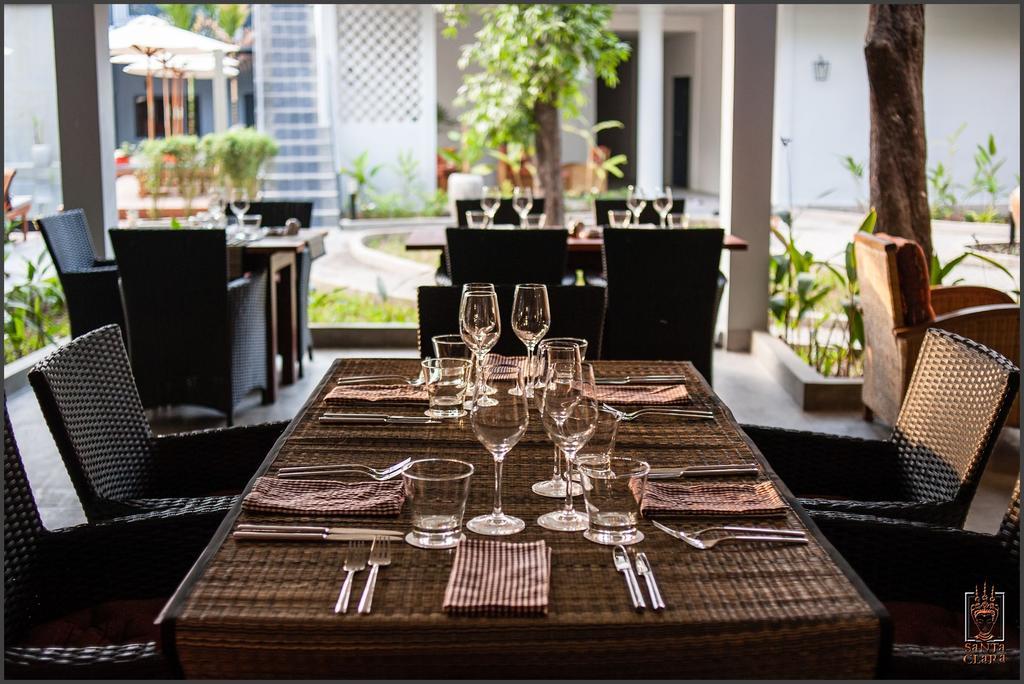 ซานตาคลารา บูทิก โฮเต็ล Hotel เสียมราฐ ภายนอก รูปภาพ