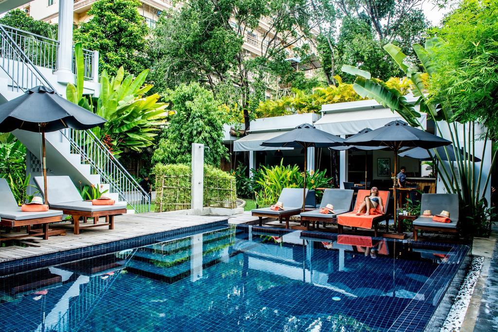 ซานตาคลารา บูทิก โฮเต็ล Hotel เสียมราฐ ภายนอก รูปภาพ